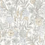 York Goldfinch Neutral Birds and Blooms Wallpaper