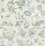 York Begonia Sea Green Floral Trail Wallpaper