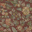 York Begonia Red Floral Trail Wallpaper
