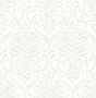 York Adavu Dove Damask Wallpaper