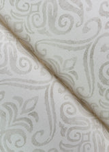 York Adavu Dove Damask Wallpaper