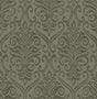 York Adavu Dark Green Damask Wallpaper