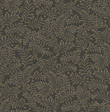 York Chrysantha Black Berry Branches Wallpaper