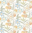York Passiflora Apricot Fruit and Floral Wallpaper