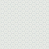 York Phlox Light Blue Floral Stamp Wallpaper