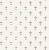York Surdiva Ivory Floral Fan Wallpaper