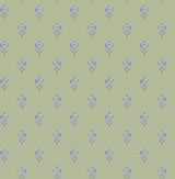 York Surdiva Green Floral Fan Wallpaper