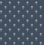 York Surdiva Indigo Floral Fan Wallpaper