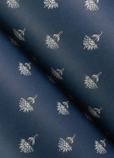 York Surdiva Indigo Floral Fan Wallpaper