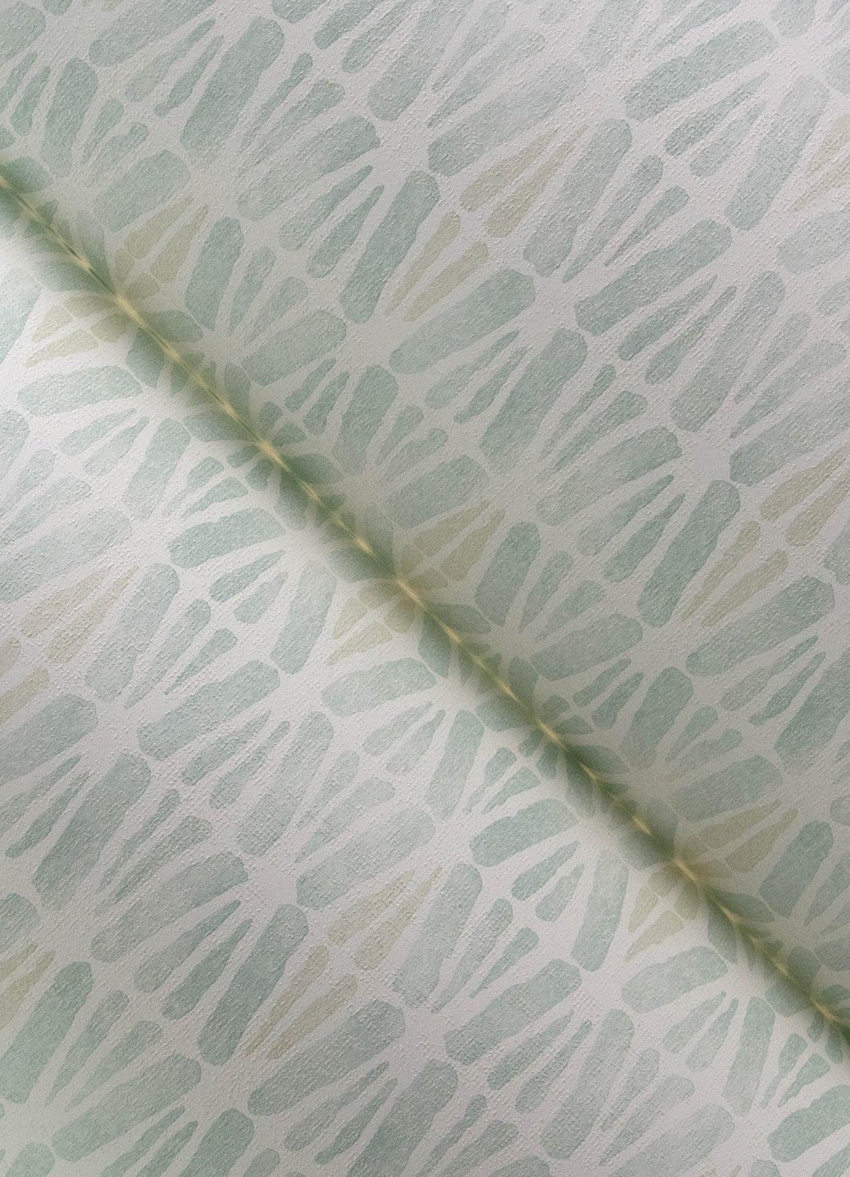 York Nabi Aqua Geometric Wallpaper