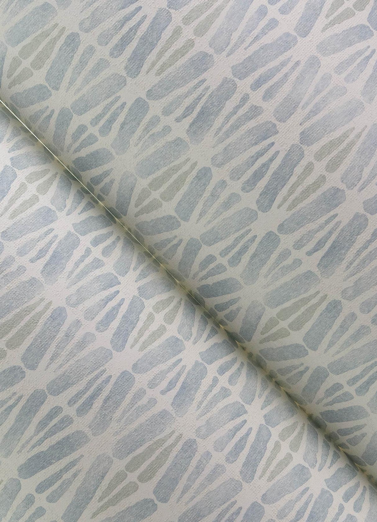 York Nabi Light Blue Geometric Wallpaper