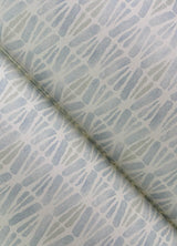 York Nabi Light Blue Geometric Wallpaper