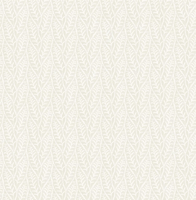 York Coleus Beige Leaves Wallpaper