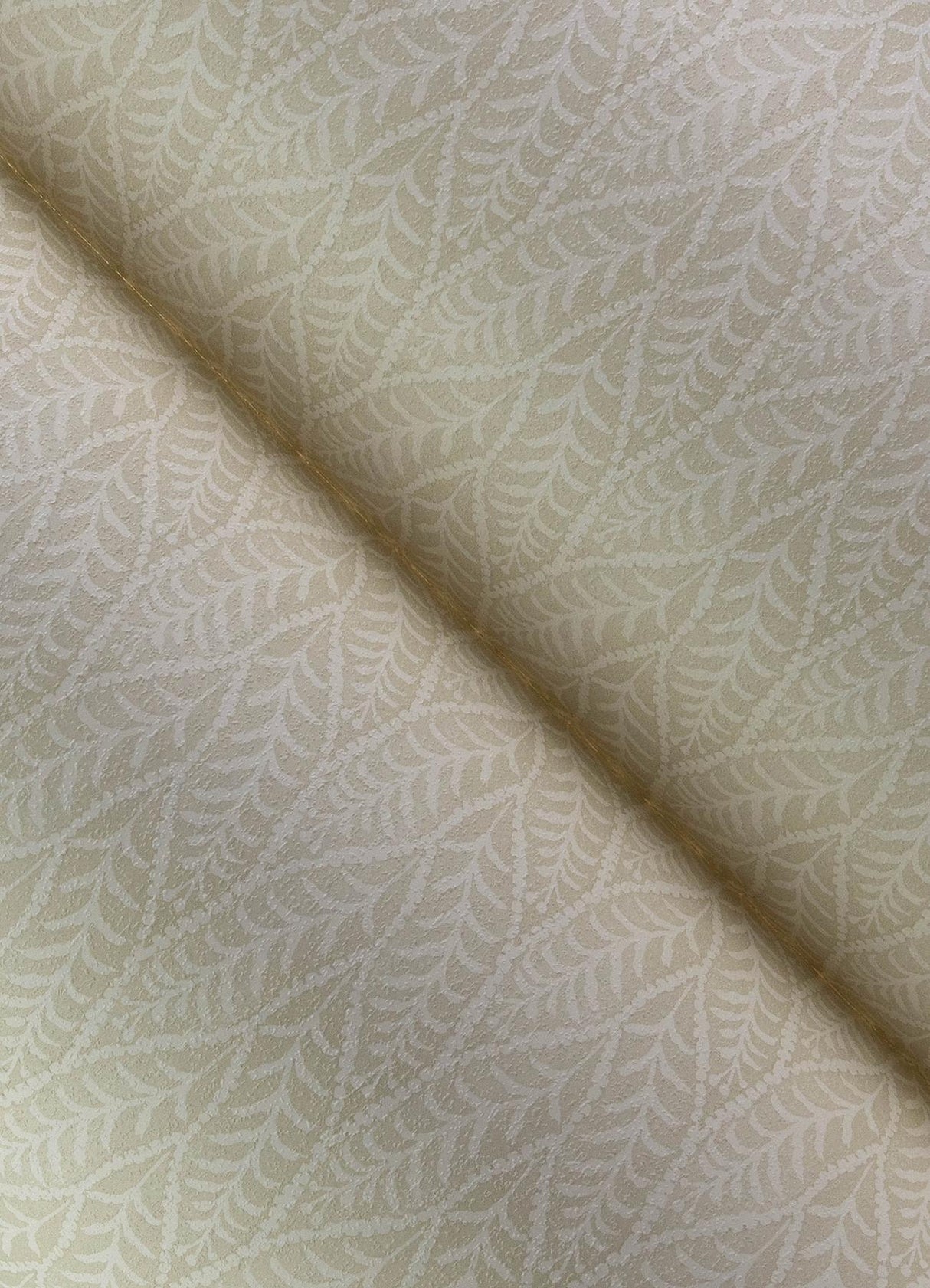 York Coleus Beige Leaves Wallpaper