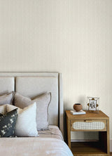 York Coleus Beige Leaves Wallpaper