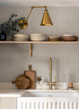 York Coleus Grey Leaves Wallpaper