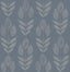York Garland Denim Block Tulip Wallpaper
