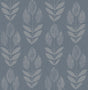 York Garland Denim Block Tulip Wallpaper