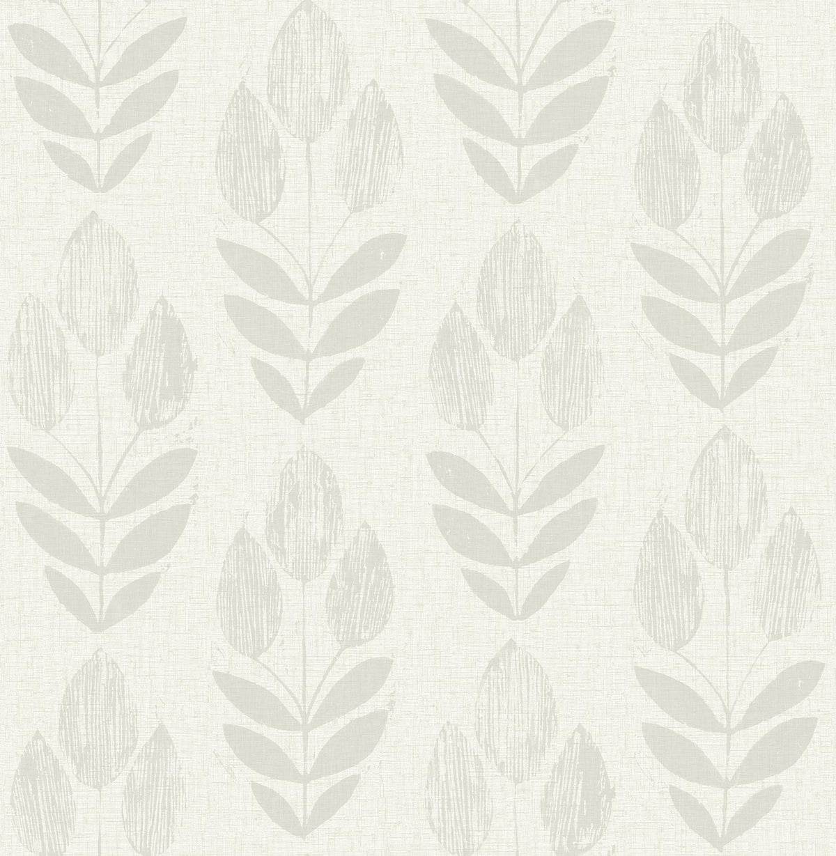 York Garland Light Grey Block Tulip Wallpaper