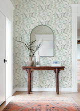 York Pinnate Mint Leaves Wallpaper