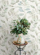 York Pinnate Mint Leaves Wallpaper