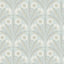 York Tap Root Light Blue Floral Damask Wallpaper