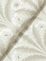 York Tap Root Beige Floral Damask Wallpaper