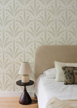 York Tap Root Beige Floral Damask Wallpaper