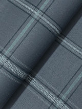 York Auberge Dark Blue Plaid Wallpaper