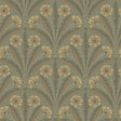 York Tap Root Green Floral Damask Wallpaper