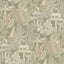 York Holt Sage Woodland Wallpaper
