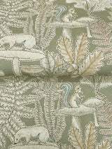 York Holt Sage Woodland Wallpaper