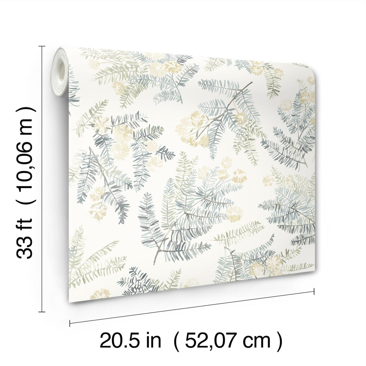 York Frith Sea Green Botanical Wallpaper