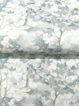 York Thicket Blue Forest Wallpaper