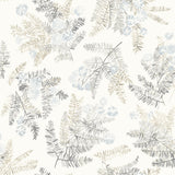 York Frith Light Blue Botanical Wallpaper