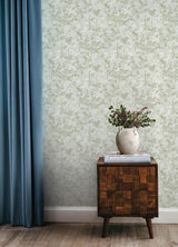 York Thicket Sage Forest Wallpaper