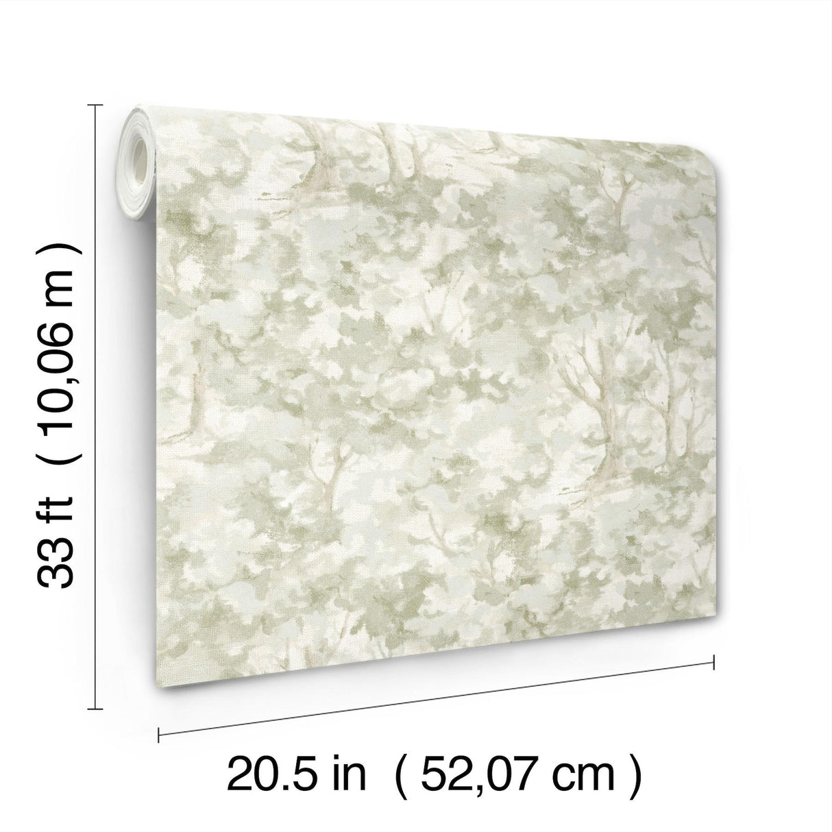 York Thicket Sage Forest Wallpaper