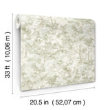 York Thicket Sage Forest Wallpaper