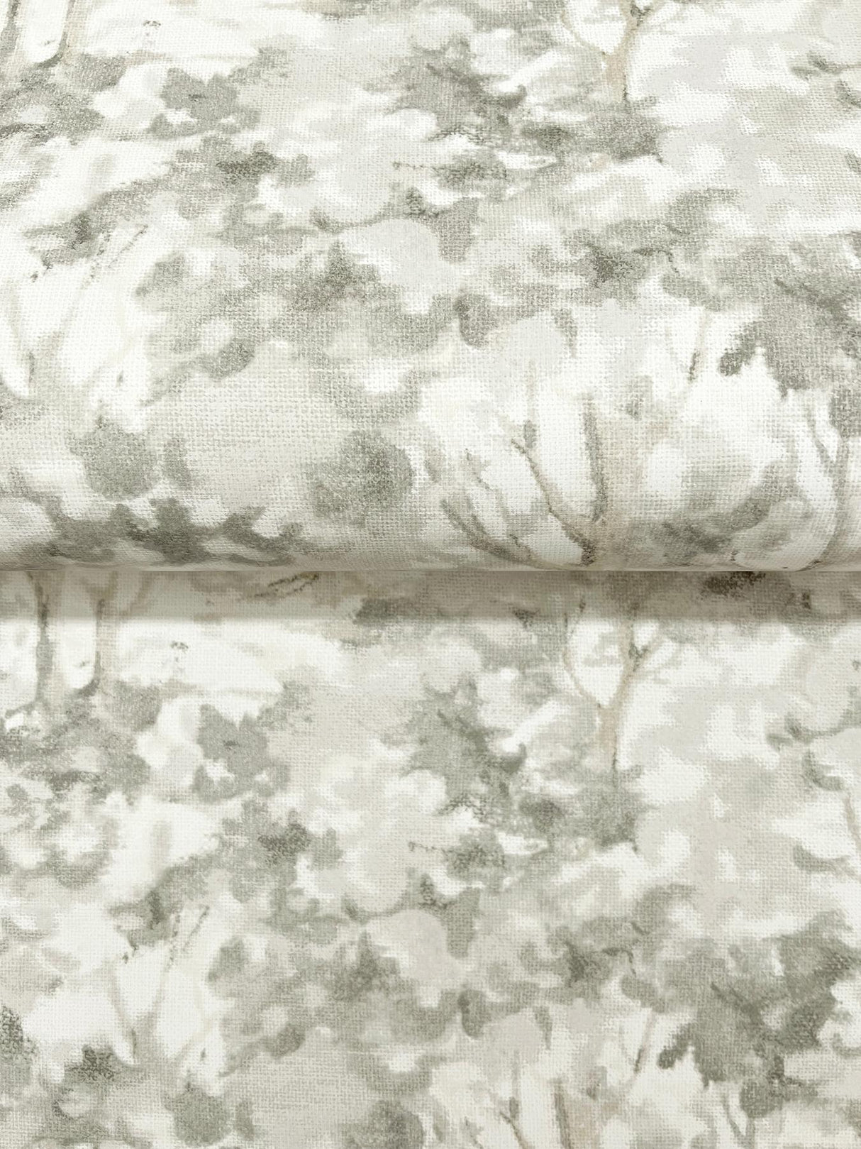 York Thicket Charcoal Forest Wallpaper