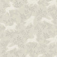 York Revelry Taupe Forest Frolic Wallpaper