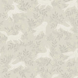York Revelry Taupe Forest Frolic Wallpaper