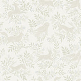 York Revelry White Forest Frolic Wallpaper