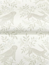 York Revelry White Forest Frolic Wallpaper