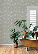 York Revelry Sage Forest Frolic Wallpaper