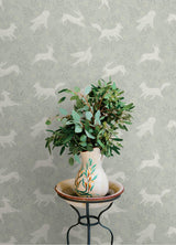 York Revelry Sage Forest Frolic Wallpaper