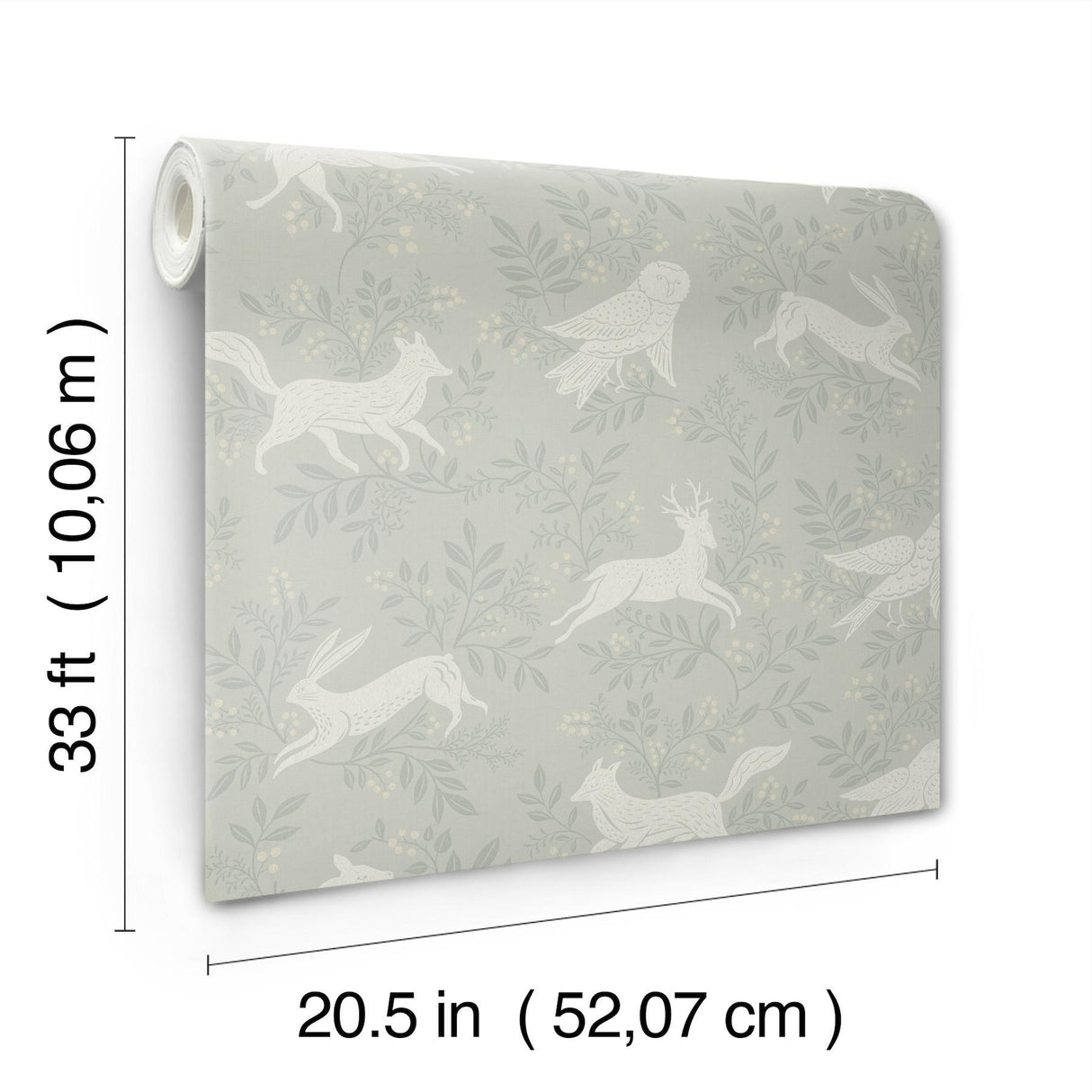 York Revelry Sage Forest Frolic Wallpaper
