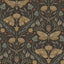 York Mystic Moth Black Forest Magic Wallpaper
