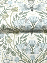 York Mystic Moth Sky Blue Forest Magic Wallpaper