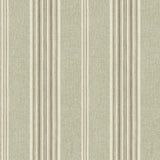 York Calvados Moss Linen Stripe Wallpaper