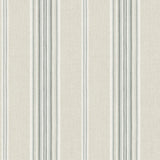York Calvados Turquoise Linen Stripe Wallpaper